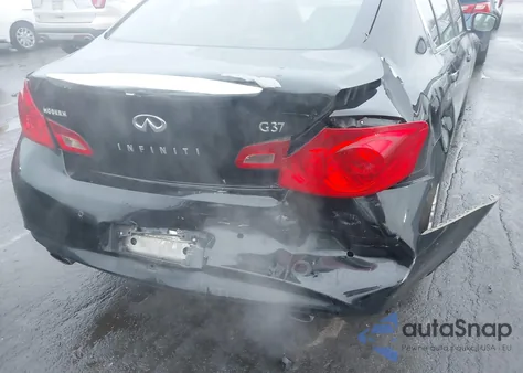 2013 Infiniti G37 Journey z USA, uszkodzony, nr VIN JN1CV6AP6DM712950